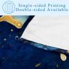 VTGHDEEQ Throw Blanket for Couch,Soft Blanket & Throws,Blue Golden Butterflies,59x39.3 in, Z3xo9oygluqb view 4