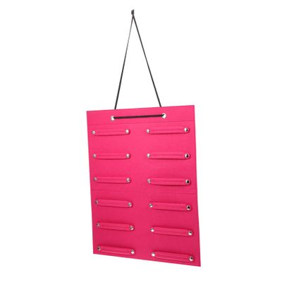 OKUMEYR Headband Hanging Organizer Felt Storage Pouch for Room Use