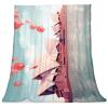 VTGHDEEQ Throw Blankets for Women,Couch Blankets & Throws,Australia Building Cartoon House,59x78.7 in, U7tz1fgtyhfv view 1