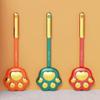 SUREK Soft Cute Toilet Brush Wall Hanging Toilet Brush and Holder Silicone Toilet Bowl Brush Long Handle Toilet Cleaner Brush Set Reusable view 4