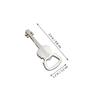 4pcs Guitar Corkscrew Guitar Bottle Opener Violin Bottle Opener Key Fob Musical Instruments Beer Opener Multitool Keychain Violin Guitar Design Bottle Opener Metal Keychain Charms view 2