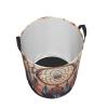 Laundry Hamper Round Laundry Basket with Handles Native American Dream Catcher Laundry Hampers Waterproof Circular Hamper for Bathroom Storage Basket Dirty Clothes Hamper for Dirty Clothes view 2