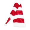 OKUMEYR 1pc Creative Christmas Plush Santa Hat for Holiday Parties and Community Events Comfortable Decoration for Adults for Festivals view 1