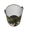 Laundry Hamper Round Laundry Basket with Handles Palm Tree Tropical Laundry Hampers Waterproof Circular Hamper for Bathroom Storage Basket Dirty Clothes Hamper for Dirty Clothes view 2