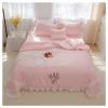Summer Ice Silk Air Conditioning Quilt Washed Lace Princess Summer Cool Quilts for Adult Student Kids Home Textiles Bedding Decorate Your Bedroom 200 * 230cm (150 * 200cm) view 1
