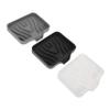 FONDOTIN 3pcs Silicone Soap Dish Self-draining Kitchen Sink Organizer Countertop Sponge Holder Soap Tray - Design Grey view 1