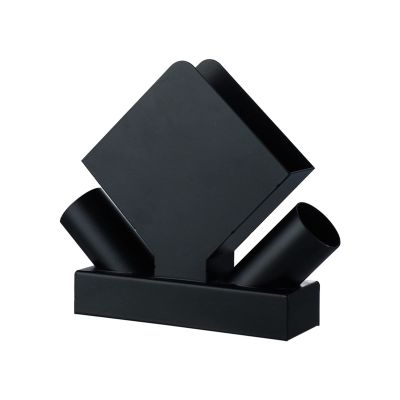 Multifunctional Tissue Box Holder Creative Stainless Steel Paper Towel Seat Restaurant Hotel Countertop Paper Towel Holder Simple Kitchen KTV Decoration Vertical Pressure Paper Seat Decorative Napkin