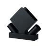 Multifunctional Tissue Box Holder Creative Stainless Steel Paper Towel Seat Restaurant Hotel Countertop Paper Towel Holder Simple Kitchen KTV Decoration Vertical Pressure Paper Seat Decorative Napkin view 1