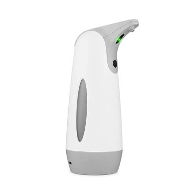 GeRRiT Soap Dispenser, 13.5oz Touchless High Capacity Automatic Soap Dispenser Equipped w/Infrared Motion Sensor Suitable for Bathroom Kitchen Hotel Restaurant (Color : Gray)