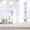 GeRRiT Soap Dispenser, 13.5oz Touchless High Capacity Automatic Soap Dispenser Equipped w/Infrared Motion Sensor Suitable for Bathroom Kitchen Hotel Restaurant (Color : Gray) view 4
