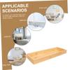 Ciieeo Bathroom Storage Plates Pallet Decorative Towels for Bathroom Toilet Accessories view 4