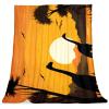 Throw Blanket for Couch,Soft Blanket & Throws,African Dinosaur and Sunset,59x39.3 in view 1