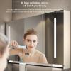 Smart medicine cabinet with mirror and led lights,bathroom vanity mirror with storage,One-click defogging,Rectangular Medicine Cabinets with Towels Bar,Medicine Cabinet Wall Mounted Touch Switch ( Col view 3