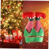 CIMAXIC Striped Novelty Christmas Hat Adult Size Funny Party Hat for Men Women view 2