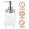 Amosfun Travel Lotion Dispenser Bottle Stainless Steel Pump for Hand Soap Dish Soap Essential Oil view 2
