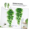 FUNOMOCYA Simulated Rattans Leaves Wall Art Green Hanging Plants for Garden Adornments view 4
