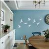 RNQZ 5pcs Bird Wall Art 3D Resin Wall Decoration Flying Bird Sculptures Hanging Wall Decor Bird Statue Figurine Animal Wall Sculptures for Living Dining Room Bird Decor view 4