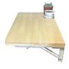 Wall Mounted Table Fold Out Convertible Desk Multi-Function Computer Writing Floating Desk Workbench Home Office Wood Wall Hanging Desk view 1