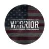 Brain Cancer Warrior Awareness Ribbon Wall Clock Oil Painting Round Decor Non Ticking for Home Office School view 1