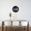 Brain Cancer Warrior Awareness Ribbon Wall Clock Oil Painting Round Decor Non Ticking for Home Office School view 3