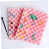 Garneck 2pcs Fondant Flower Drying Holders and Sponge Mats for Cake Decorating Flexible Non-stick Foam Pads for Gum Paste and Royal Icing Flower Shaping Random view 2