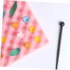 Garneck 2pcs Fondant Flower Drying Holders and Sponge Mats for Cake Decorating Flexible Non-stick Foam Pads for Gum Paste and Royal Icing Flower Shaping Random view 3