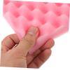 Garneck 2pcs Fondant Flower Drying Holders and Sponge Mats for Cake Decorating Flexible Non-stick Foam Pads for Gum Paste and Royal Icing Flower Shaping Random view 4