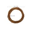 POPETPOP Grapevine Wreath Forms Natural Wreath: Wicker Woven DIY for DIY Crafts Wedding Parties Home Decor Mothers Day 20cm view 4