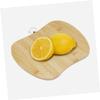IMIKEYA 2pcs Apple-shaped Cutting Board Sturdy Bamboo Cheese Charcuterie Cutting Board Tray view 4