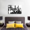 1930s Black and White Hair Salon Beauty Canvas Wall Decor Art Painting Prints on Modern Posters Prints Artwork for Living Room, Bathroom,Bedroom,Home (20x30inch,Unframed) view 2