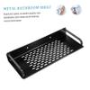 Amosfun Bathroom Storage -Mounted Organizer for Shower and Vanity Elegant Design for Bathroom Storage view 3