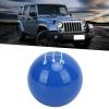 Car Racing Shifter Lever Stick, Gear Shift Knob, 5 Speed Wear Resist with 3 Adapter iversal Automobile Ary (Blue) view 2