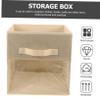SOESFOUFU Cube Storage Bin Collapsible Fabric Storage Bins Handle Wardrobe Storage Containers for Clothes Organizing view 2