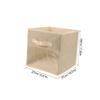 SOESFOUFU Cube Storage Bin Collapsible Fabric Storage Bins Handle Wardrobe Storage Containers for Clothes Organizing view 3