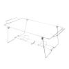 WUSILILU Chafing Wire Rack, 24 Pack Full Size Foldable Iron Racks Buffet Stand Racks Holder for Dish Serving Trays Food Warmer Catering Supplies for Parties view 1