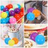 Alipis 60pcs Vendings Machines Capsules Empty Plastic Toy Capsules Plastic Easter Eggs Gumball Machine Capsule Claw Machine Containers Refillable Boxes view 4