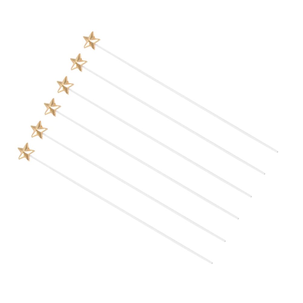 KOMBIUDA 50 Pcs Star Cake Decorations Birthday Cake Toppers Cloud Cupcake Toppers for Birthday Party Decorations Supplies
