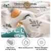 ZEaink Cotton Quilt Queen Size Bedding Set Summer Quilt Batting Lightweight Queen Queen/California/King Size Quilt Bedspread Soft Breathable Washable (Color : #2, Size : 200x230cm/79x90in), 12345 view 3