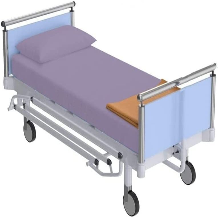 3 Pcs Hospital Bed Sheet 6" Inch Deep Pocket Sheets - 400TC Cotton Sheets for Hospital Beds 100% Cotton Wrinkle-Free Bed Sheets & Pillowcases - Lavender Solid, Twin-XXL Size (39" x 84")