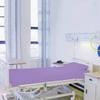 3 Pcs Hospital Bed Sheet 6" Inch Deep Pocket Sheets - 400TC Cotton Sheets for Hospital Beds 100% Cotton Wrinkle-Free Bed Sheets & Pillowcases - Lavender Solid, Twin-XXL Size (39" x 84") view 2