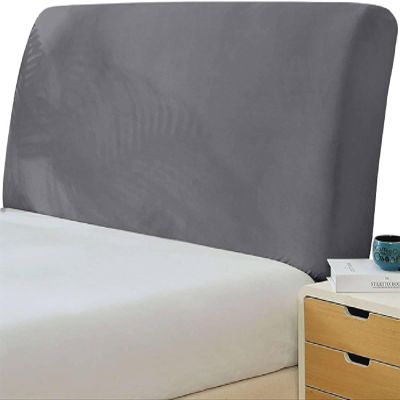BEITUOPI Velvet Bed Headboard Cover for Queen King Full Size, Stretch Headboard Slipcover Soft Dustproof Protector Cover Bed Head Cover for Bedroom (Color : 8#, Size : Full (47-55in))