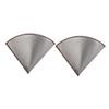 HOLIDYOYO 2pcs Stainless Steel Espresso Filter Screen Reusable Mesh Coffee Filter for Hand Brewed Coffee Maker view 1