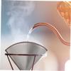 HOLIDYOYO 2pcs Stainless Steel Espresso Filter Screen Reusable Mesh Coffee Filter for Hand Brewed Coffee Maker view 3