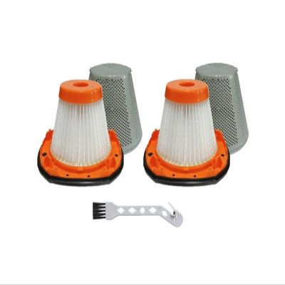 RMQDHOC 2 Pcs Black And. Compatible For Decker Filter N900287 Replacement For Cordless Hand Dustbuster Vacuum BCHV001D1 Part Accessory