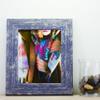 Craig Frames American Barn, 23x31 Picture Frame, Faux Barnwood, Blue view 2
