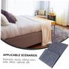 Outanaya Capacity Felt Bedside Organizer with Pockets for Tablets Deep Gray Hanging Storage for Couch Bedside Sofa Armrest view 4