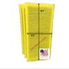 Fast-Shipped-Filters 3 Pack Designed to Fit with 20x25 Dynamic electronic air cleaner replacement polarized filter pads refill Yellow view 1