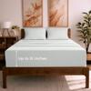 Mellanni Full Sheet Set - 6-Piece Iconic Collection Bedding, (Including 4 Pillowcases), 21-Inch Extra Deep Pocket, Easy Care, Ultra Soft, Cooling Sheets, Brushed Microfiber - Ivory view 1