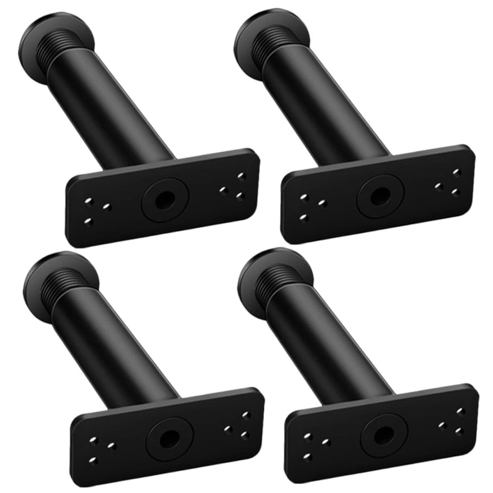 DOITOOL 4pcs Bed Frame Legs Replacement Adjustable Bed Support Legs for Lifts Risers