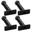 DOITOOL 4pcs Bed Frame Legs Replacement Adjustable Bed Support Legs for Lifts Risers view 1